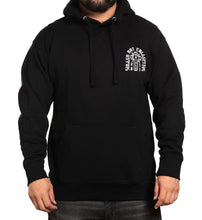 Load image into Gallery viewer, sullen pullover hoodie with cross art driven