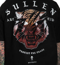 Load image into Gallery viewer, Sullen artist Multyara tiger predator black tee